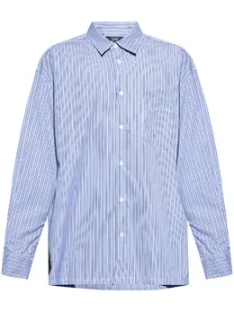 Comme des Garçons Homme Plus: Рубашка в полоску 