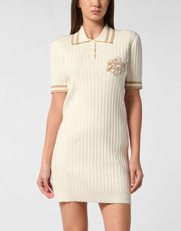 Philipp Plein: Трикотажное платье 