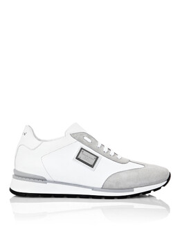 Philipp Plein: Белые кроссовки 