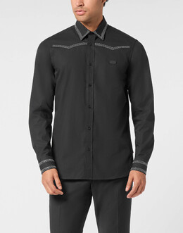 Philipp Plein: Военные рубашка 