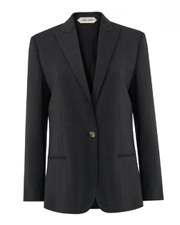 Alberta Ferretti: Чёрный жакет 