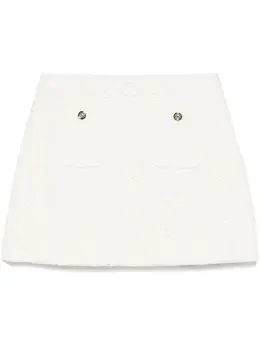 Maje: Юбка с растительным принтом 