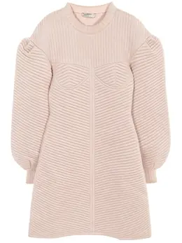 Fendi Pre-Owned: Платье с рукавами-фонариками 