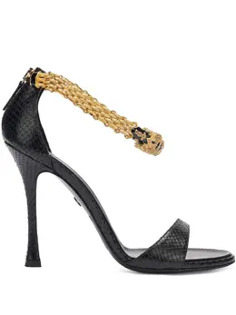 Roberto Cavalli: Чёрные сандалии 