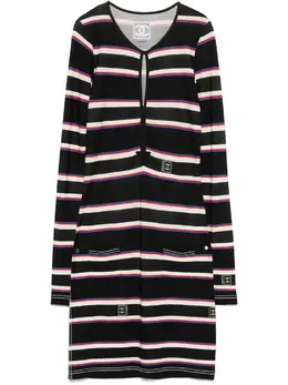 CHANEL Pre-Owned: Платье в полоску 