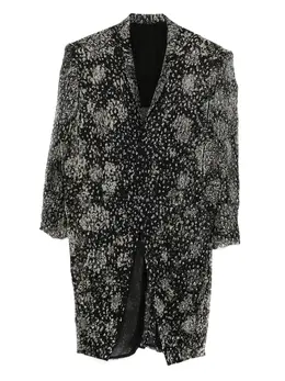 Rick Owens: Чёрное пальто 