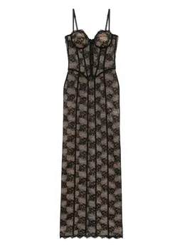 Giuseppe Di Morabito: Платье с растительным принтом 