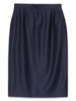 Christian Dior Pre-Owned: Синяя юбка 