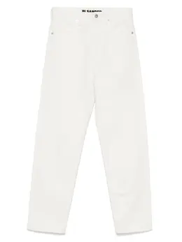 Jil Sander: Прямые джинсы 
