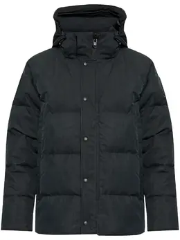 Canada Goose: Чёрный пуховик  Wyndham