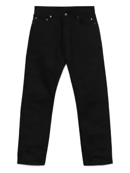 Rick Owens DRKSHDW: Чёрные джинсы 