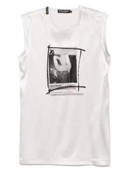 Dolce & Gabbana Pre-Owned: Жилет с принтом 