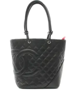 CHANEL Pre-Owned: Чёрная сумка 