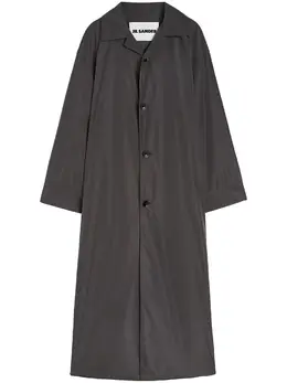 Jil Sander: Однобортное пальто 
