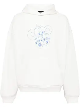 We11done: Толстовка  Monster с принтом