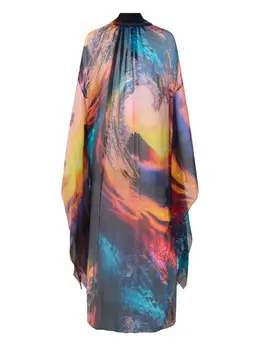 Roberto Cavalli: Голубое платье 