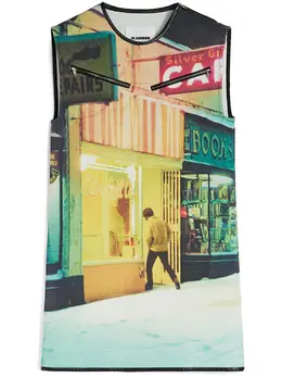 Jil Sander: Короткое платье 