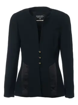 CHANEL Pre-Owned: Куртка из шерсти 