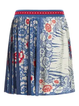 Roberto Cavalli: Юбка с принтом 