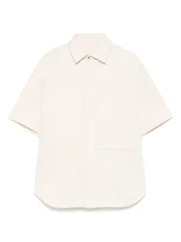 Jil Sander: Рубашка с разрезом 