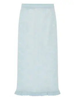 Cecilie Bahnsen: Светлая юбка 