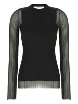 Sportmax: Топ с длинным рукавом 