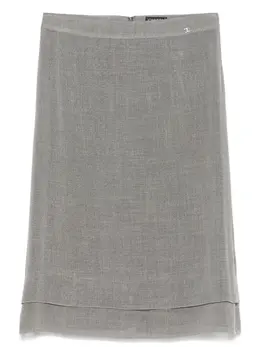 CHANEL Pre-Owned: Юбка миди 