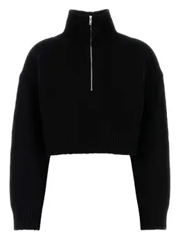Nanushka: Чёрный свитер 