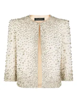 Jenny Packham: Светлая куртка 