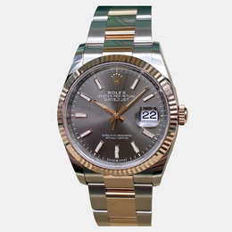 Rolex Datejust 126231 Automatic Slate Dial 18K Rose Gold Stainless Steel Men's Wristwatch 36 mm 1245965