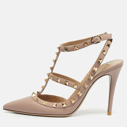 Valentino: Розовые туфли  Rockstud