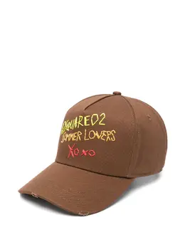 DSQUARED2: Коричневая кепка 