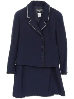 CHANEL Pre-Owned: Твидовая юбка 