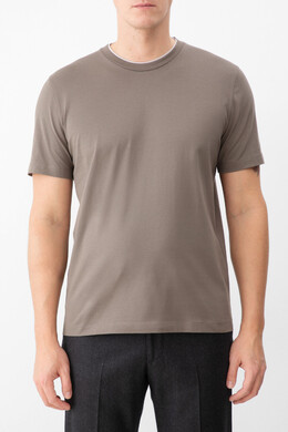 Corneliani: Хлопковая футболка 