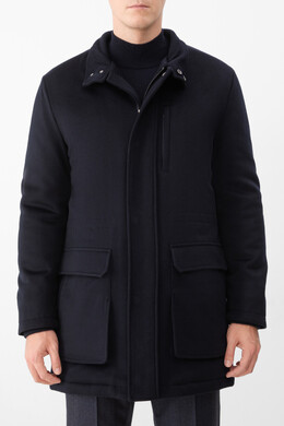 Corneliani: Тёмное пальто 