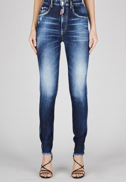 Dsquared2: Повседневные джинсы  Twiggy
