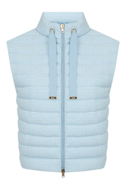 Herno: Голубой жилет 