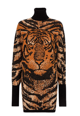 Roberto Cavalli: Коричневое платье 