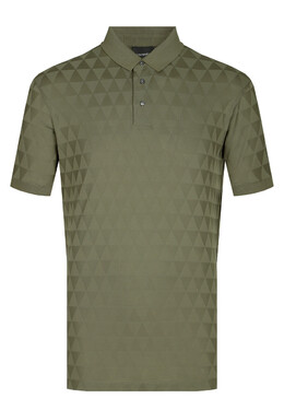 Emporio Armani: Зелёное поло 