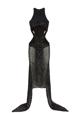 The Attico: Чёрное платье 