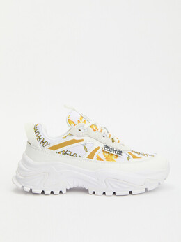 Versace Jeans Couture: Белые кроссовки 