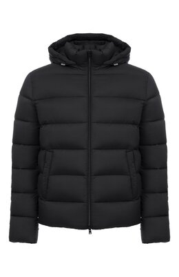 Herno: Чёрный пуховик 