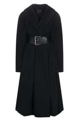 Balenciaga: Пальто из шерсти 