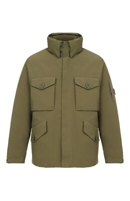 C.P. Company: Куртка цвета хаки 