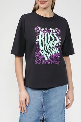 BOSS: Хлопковая футболка 