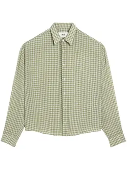 AMI Paris: Рубашка  Ami de Cœur с вышивкой