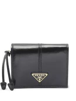 Prada Pre-Owned: Чёрный кошелёк 