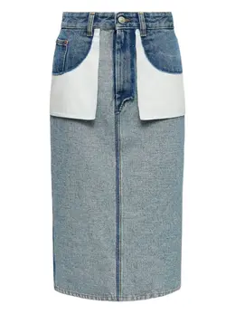 MM6 Maison Margiela: Хлопковая юбка 
