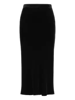 Roberto Cavalli: Бархатная юбка 