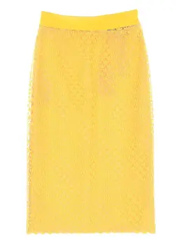 Gucci Pre-Owned: Юбка из фатина 